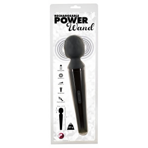 Rechargeable Power Wand You2Toys Negru Thumb 7