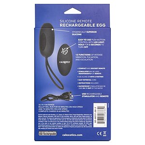 Remote Rechargeable Egg Negru Thumb 4