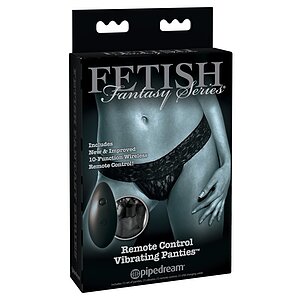 Chiloți Vibratori Fetish Fantasy Series Negru Thumb 3