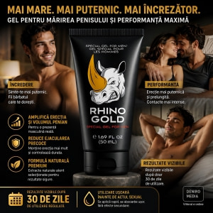 Rhino Gold Gel Mărire Penis 50ml Thumb 4