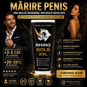 Rhino Gold XXL Gel Mărirea Penisului 59ml Thumb 3