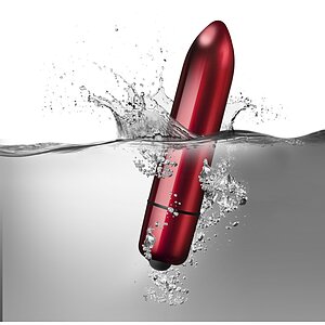 Mini Vibrator Red Alert Roșu Thumb 2