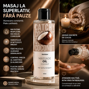 Satisfyer Ulei De Masaj Cocos 250 ml — Piele Catifelată Thumb 1
