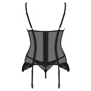 Corset Obsessive Serena Love Negru XL-2XL Thumb 3
