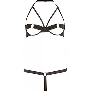 Set Cottelli Collection Audrey Negru M Thumb 2