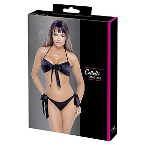 Set Cottelli Collection Margarette Negru S-M Thumb 5