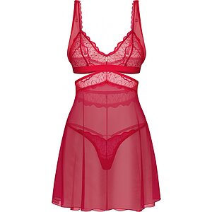 Babydoll Obsessive Cupide Desir Roșu L-XL Thumb 1