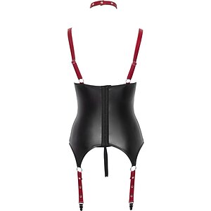 Set Erotic Cottelli Collection Tie Me Negru L Thumb 5