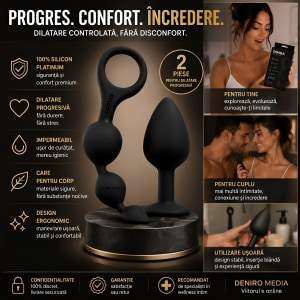 Set Jucării Anale Rimba Barcelona Negru Thumb 3