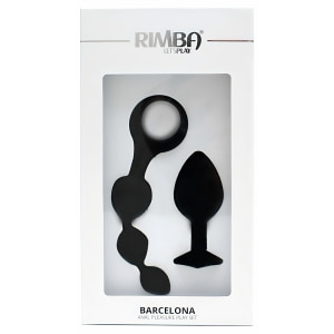 Set Jucării Anale Rimba Barcelona Negru Thumb 3