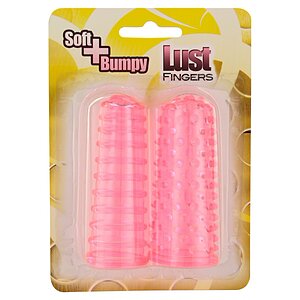 Set Manșon Deget Soft And Bumpy Roz Thumb 1