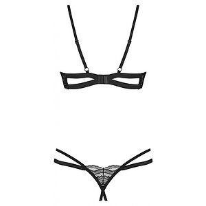 Set Obsessive Nutris Decupat Negru XS-S Thumb 3