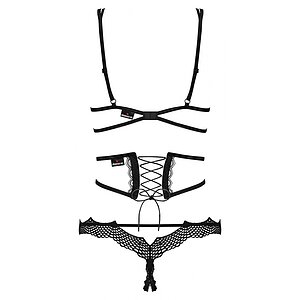 Set Obsessive Bravele Negru L-XL Thumb 3