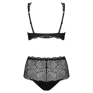 Set Obsessive Klarita Negru 2XL-3XL Thumb 3