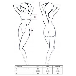 Set Passion Capri Negru S-M Thumb 1