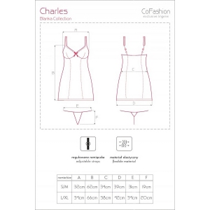 Chemise CoFashion Charles Alb L-XL Thumb 2