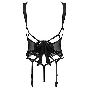Corset Obsessive Setilla Negru L-XL Thumb 3