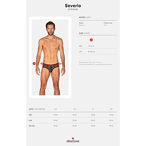 Chilot Obsessive Severio Jockstrap Negru L-XL Thumb 4