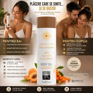 Shiatsu Luxury Ulei Comestibil Caisă și Cătină 75ml Thumb 1