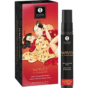 Shunga Waves Of Pleasure — Spray Căpșuni Spumante
