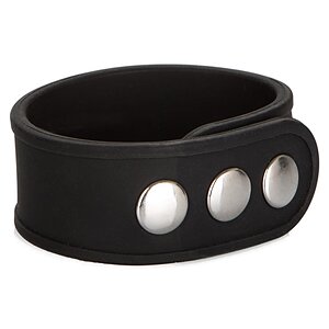 Inel Ajustabil Pentru Erecție Din Silicon Negru