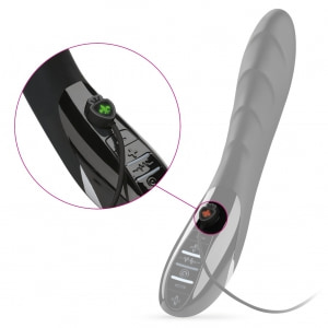 Sizzling Simon Estim Vibrator Negru Thumb 2