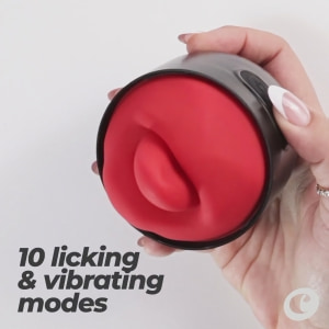 Slurpy Crushious Masturbator Automat 2 în 1 Alb Thumb 6