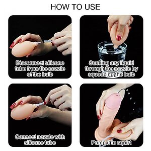 Dildo Soft Cu Ejaculare Și Testicule 20cm Thumb 3