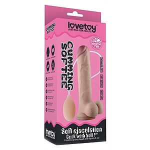 Dildo Soft Cu Ejaculare 23cm Thumb 1