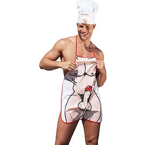 Șorț De Bucătar Fantezie Pentru Bărbat