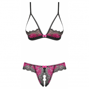 Set Obsessive Open Tulia Negru L-XL Thumb 2