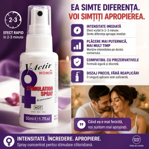 Spray De Stimulare Feminină V-Activ 50 ml Thumb 2