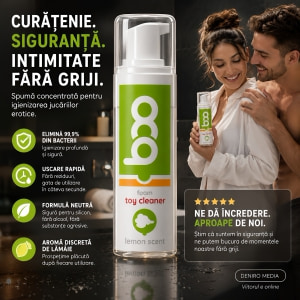 Spumă Curățarea Jucăriilor Erotice BOO 160ml Thumb 1