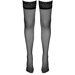 Dresuri Cottelli Collection StayUps 3 Negru S-L Thumb 2