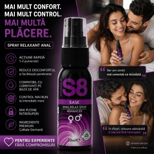 Stimul8 S8 Ease Spray Relaxant Anal 30 ml Pentru Comfort Thumb 2