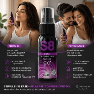 Stimul8 S8 Ease Spray Relaxant Anal 30 ml Pentru Comfort Thumb 3