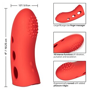 Stimulator Clitoris Marvelous Roșu Thumb 3