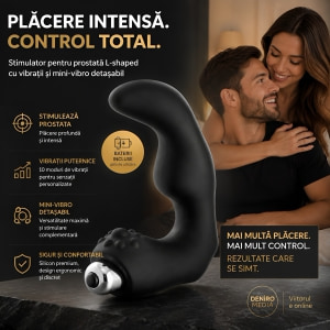 Stimulator Prostată Rebel Negru Thumb 8