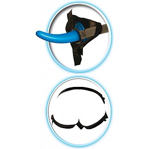 Strap-On Anal Beginner Albastru Thumb 3