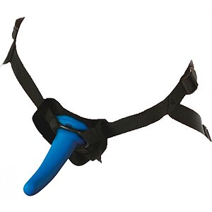 Strap-On Anal Beginner Albastru Thumb 1