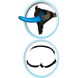 Strap-On Anal Beginner Albastru Thumb 4