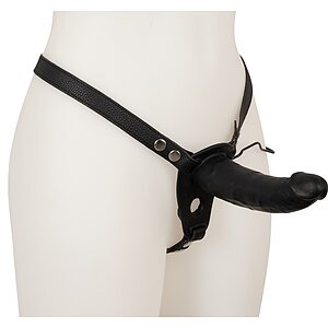 Strap On Cu Vibrații Double Thruster Negru Thumb 3
