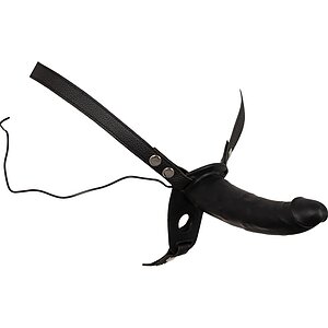 Strap On Cu Vibrații Double Thruster Negru Thumb 4