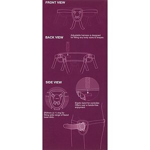 Strap On Cu Vibrații Sexxbian 19cm Thumb 3