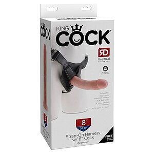 Strap-On Harness 22cm Penis Thumb 3