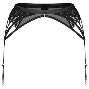 Suspender Belt Obsessive Donarella Negru XL-2XL Thumb 2