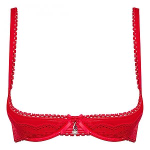 Sutien Obsessive Lovica Half Roșu S-M Thumb 2