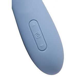 Svakom Ava Neo, Vibrator cu Împingere 5x5, Reîncărcabil Albastru Thumb 2