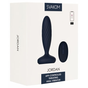 Svakom Jordan Bleumarin: Vibrație și Împingere 7 Moduri Albastru Thumb 8