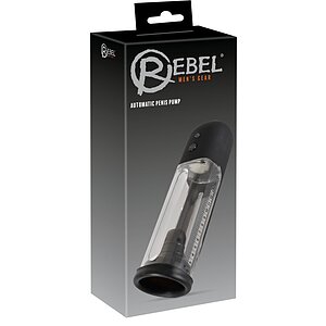 Pompă Mărire Penis Rebel Automatic Negru Thumb 2